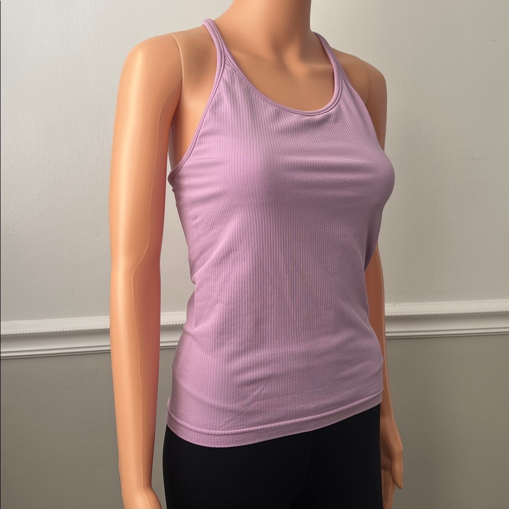 Athleta Ribbed Racerback Tank Top - Picture 6 of 12